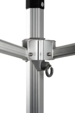 Tente De Fête Professionnelle Easy-Up 3x6 M Tente Pliante GO-UP50-PVC Mm Aluminium Avec Tissu PVC Ribstop Toutes Saisons Blanc Incl. Sac De Transport Gratuit Sur Roulettes Et Kit D'arrimage Avec Piquets -Jardin Meubles Magasin 800x1200 4