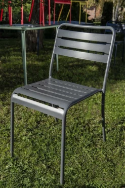 GENERIC - Set De 4 Chaises De Jardin CAFE - 4 X Chaise De Jardin - Empilable - L.52 X L. 44 X H.79 - Acier - Anthracite - Chaises De Terrasse - Chaises De Salle à Manger - Chaise Empilable 10 GENERIC - Set De 4 Chaises De Jardin CAFE - 4 X Chaise De Jardin - Empilable - L.52 X L. 44 X H.79 - Acier - Anthracite - Chaises De Terrasse - Chaises De Salle à Manger - Chaise Empilable -Jardin Meubles Magasin 800x1200 48