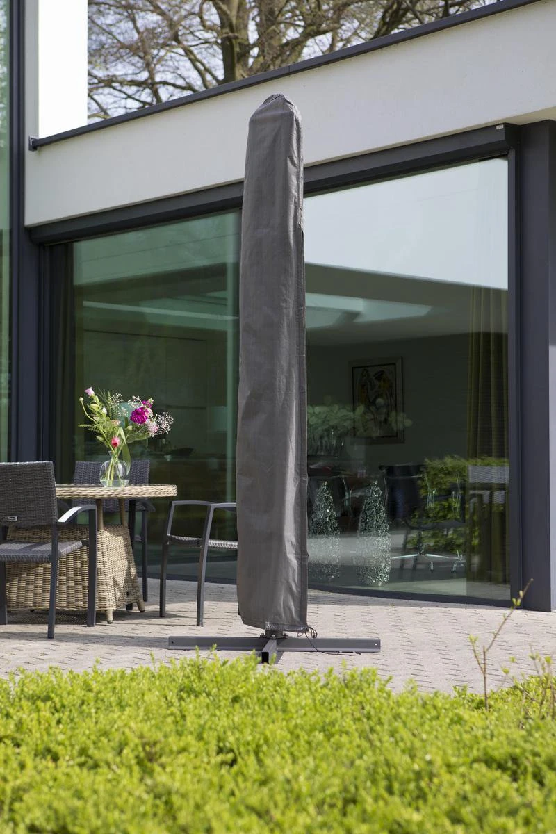 DistriCover Parasol Housse 250-450 Pour Parasol Droit Et Bras Libre Sans Arc - Gris Taille Lxl 250 X 60 Cm 5 DistriCover Parasol Housse 250-450 Pour Parasol Droit Et Bras Libre Sans Arc - Gris Taille Lxl 250 X 60 Cm – Image 5