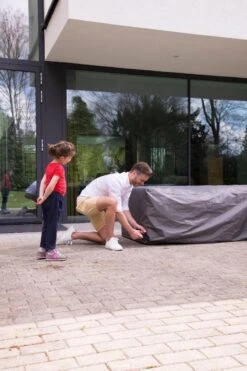 AllSeasons Covers Housse De Salon L 300x300x90x70 Cm - Anthracite -Jardin Meubles Magasin 800x1200 68