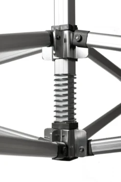 Tente De Fête Professionnelle Easy-Up 3x6 M Tente Pliante GO-UP50-PVC Mm Aluminium Avec Tissu PVC Ribstop Toutes Saisons Blanc Incl. Sac De Transport Gratuit Sur Roulettes Et Kit D'arrimage Avec Piquets -Jardin Meubles Magasin 801x1200 13