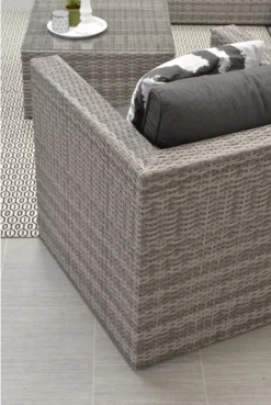 Garden Impressions Ensemble De Salon Lyon 5 Pièces Avec Chaise Longue De Jardin - Noir Reflex -Jardin Meubles Magasin 803x1200 3