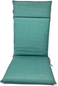 Madison Coussin De Chaise De Jardin Dossier Haut 50x123 Cm Oneck Bleu Marine