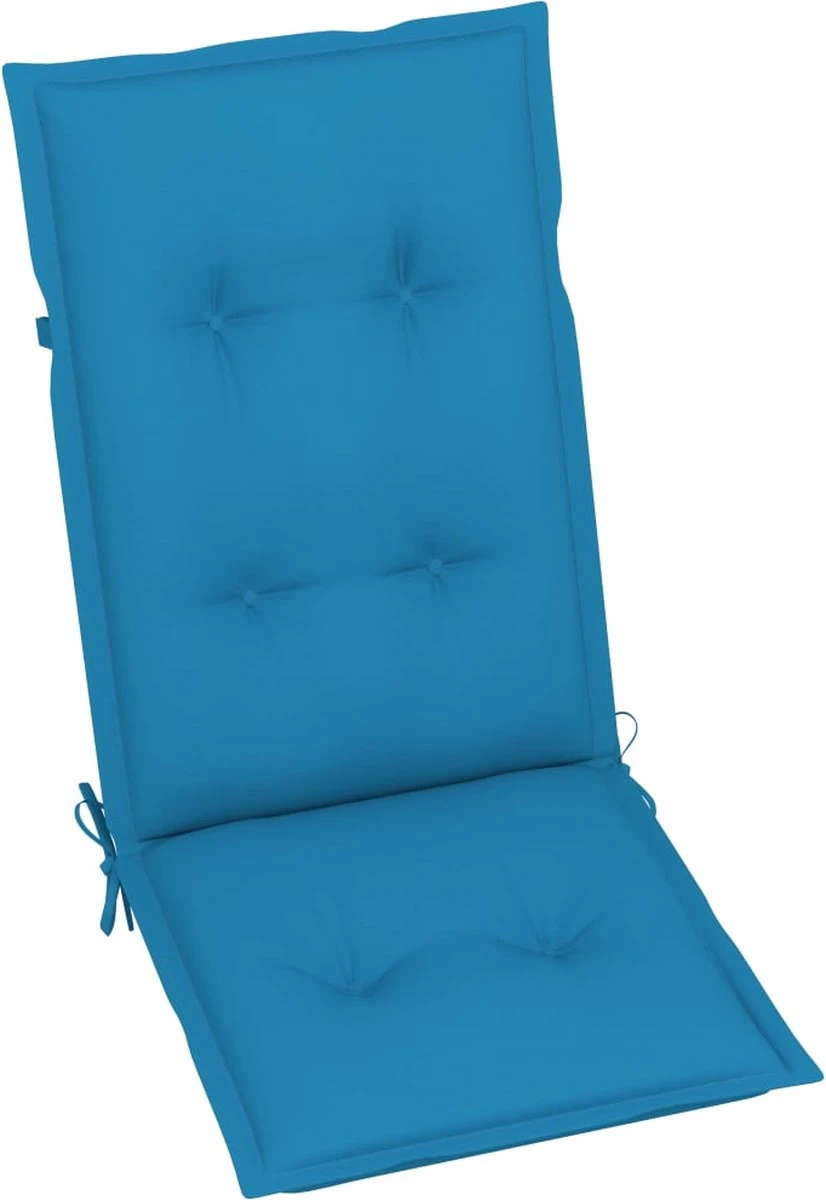 VidaXL Chaises De Jardin De Jardin 4 Pièces Réglables Avec Coussins En VidaXL Massif 8 VidaXL Chaises De Jardin De Jardin 4 Pièces Réglables Avec Coussins En VidaXL Massif – Image 8