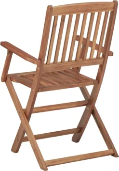 Prolenta Premium - Chaises De Jardin De Jardin 4 Pcs Pliables En Bois D'acacia Massif -Jardin Meubles Magasin 840x1200