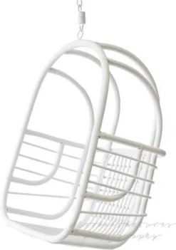 Moodadventures | Chaises Suspendues | Chaise Suspendue En Rotin The Vibe Wit | Capacité De Charge 200 Kg.