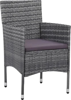 La Dolce Vita - Salon De Jardin 5 Pièces - Salon De Terrasse - Salon De Jardin Avec Chaises Et Table - Salon De Plein Air Poly Rotin Gris 11 La Dolce Vita - Salon De Jardin 5 Pièces - Salon De Terrasse - Salon De Jardin Avec Chaises Et Table - Salon De Plein Air Poly Rotin Gris -Jardin Meubles Magasin 857x1200 3