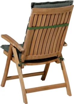 Madison - Coussin De Jardin - Universel - Dossier Bas - 6 Pcs. - Plein Air Oxford Green - 105x50cm - Vert - Coussins De Chaise De Jardin - Chaise Standard -Jardin Meubles Magasin 858x1200 1