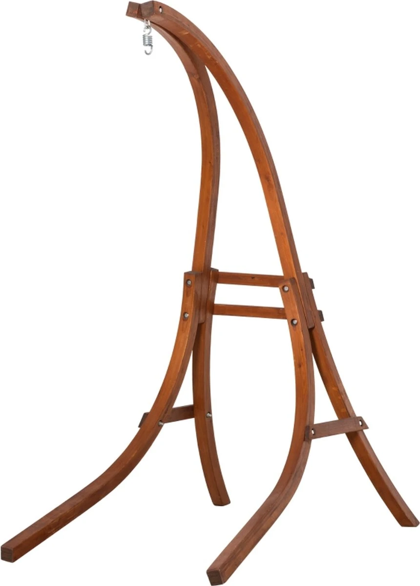 Support Pour Fauteuil Suspendu Pour Intérieur Et Extérieur - Fauteuil Suspendu Standard Extérieur - Chaises De Jardin De Jardin - Bois De Mélèze - 127L X 162T X 211H Cm 2 Support Pour Fauteuil Suspendu Pour Intérieur Et Extérieur - Fauteuil Suspendu Standard Extérieur - Chaises De Jardin De Jardin - Bois De Mélèze - 127L X 162T X 211H Cm – Image 2