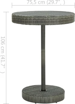 Ensemble De Bar De Jardin Premium - Ensemble De Bar De Jardin 5 Pièces Poly Rotin Gris 15 Ensemble De Bar De Jardin Premium - Ensemble De Bar De Jardin 5 Pièces Poly Rotin Gris -Jardin Meubles Magasin 863x1200 1