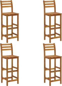 Ensemble De Bar De Jardin Premium - Ensemble De Bar De Jardin 5 Pièces En Bois D'acacia Massif 11 Ensemble De Bar De Jardin Premium - Ensemble De Bar De Jardin 5 Pièces En Bois D'acacia Massif -Jardin Meubles Magasin 870x1200