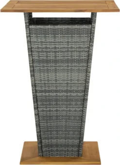 Ensemble De Bar De Jardin Premium - Ensemble De Bar De Jardin 5 Pièces Avec Coussins Polyrotin Gris -Jardin Meubles Magasin 872x1200 1