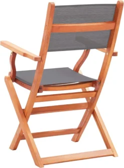 VidaLife Chaises De Jardin De Jardin Pliables 2 Pcs Bois D'eucalyptus Et Textilène Gris 13 VidaLife Chaises De Jardin De Jardin Pliables 2 Pcs Bois D'eucalyptus Et Textilène Gris -Jardin Meubles Magasin 885x1200 1