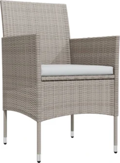 La Dolce Vita - Salon De Jardin 5 Pièces - Salon De Terrasse - Salon De Jardin Avec Chaises Et Table - Salon De Plein Air Avec Coussins Beiges Et Noirs -Jardin Meubles Magasin 890x1200 4