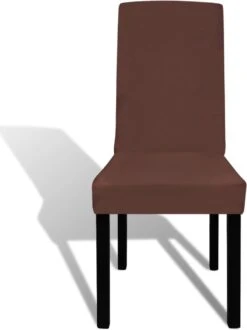 VidaLife Housses De Housses De Siège 4 Pcs Stretch Droite Marron -Jardin Meubles Magasin 899x1200 56