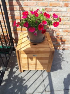 Tabouret De Balcon Avec Espace De Rangement - 50 X 50 X 40 Cm - Multifonctionnel - Table D'appoint - Repose-pieds - Chaise De Balcon - Module Banc De Balcon -Jardin Meubles Magasin 900x1200 14