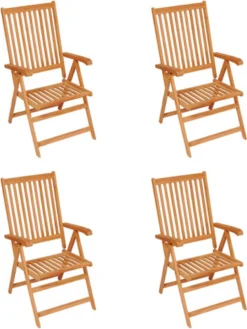 VidaXL Chaises De Jardin De Jardin 4 Pièces Avec Coussins à VidaXL Gris Teck Massif 20 VidaXL Chaises De Jardin De Jardin 4 Pièces Avec Coussins à VidaXL Gris Teck Massif -Jardin Meubles Magasin 900x1200 7