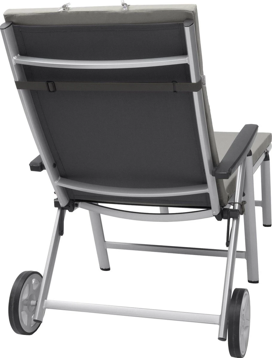 Beautissu Loft RL Coussin De Chaise Longue 200 X 60 X 5 Cm - Kussen Chaise Longue Coussins De Chaise De Jardin Gris Clair 7 Beautissu Loft RL Coussin De Chaise Longue 200 X 60 X 5 Cm - Kussen Chaise Longue Coussins De Chaise De Jardin Gris Clair – Image 7