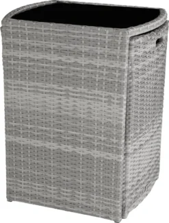 Ensemble De Jardin En Osier Tectake Ensemble De Set De Bistro - Hambourg - Différentes Couleurs - Gris Clair - 403768 -Jardin Meubles Magasin 912x1200 2