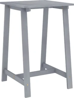 Ensemble De Bar De Jardin Premium - Ensemble De Bar De Jardin 3 Pièces Bois D'acacia Massif Gris -Jardin Meubles Magasin 915x1200 2