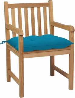 VidaXL Chaises De Jardin De VidaXL 6 Pièces Avec Coussins Bleu Clair Teck Massif 19 VidaXL Chaises De Jardin De VidaXL 6 Pièces Avec Coussins Bleu Clair Teck Massif -Jardin Meubles Magasin 923x1200 1