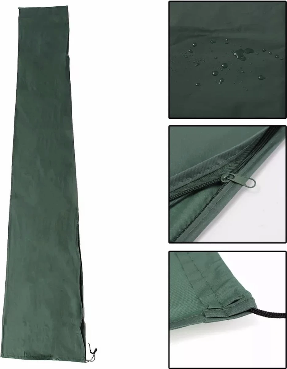 Housse Parasol Résistant Aux Intempéries Easy Life - Housse De Protection Parasol - Avec Fermeture Éclair - 190 X 96 - Vert Armée 1 Housse Parasol Résistant Aux Intempéries Easy Life - Housse De Protection Parasol - Avec Fermeture Éclair - 190 X 96 - Vert Armée