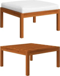 Prolenta Premium - Ensemble De Salon 3 Pièces Avec Coussins En Bois D'acacia Massif - Maison Et Jardin -Jardin Meubles Magasin 959x1200 1