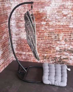 SenS-Line - Chaise Suspendue Koko Relax - Pliable - Pour Extérieur/intérieur - Métal/Polyester - L 103 X W 128 X H 210 Cm -Jardin Meubles Magasin 963x1200 2