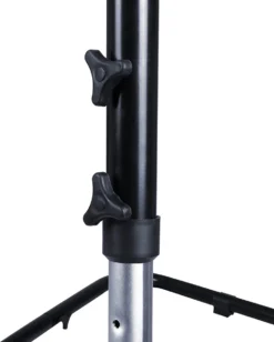 MXJ1-025 - Support Pour Chaise Hamac, Noir - Support Pour Chaise Suspendue Jusqu'à 240 Kg, Cadre Testé Par Le TÜV, Support Pour Chaise Suspendue, Chaise Suspendue, Chaise Suspendue, 196-226 Cm -Jardin Meubles Magasin 963x1200