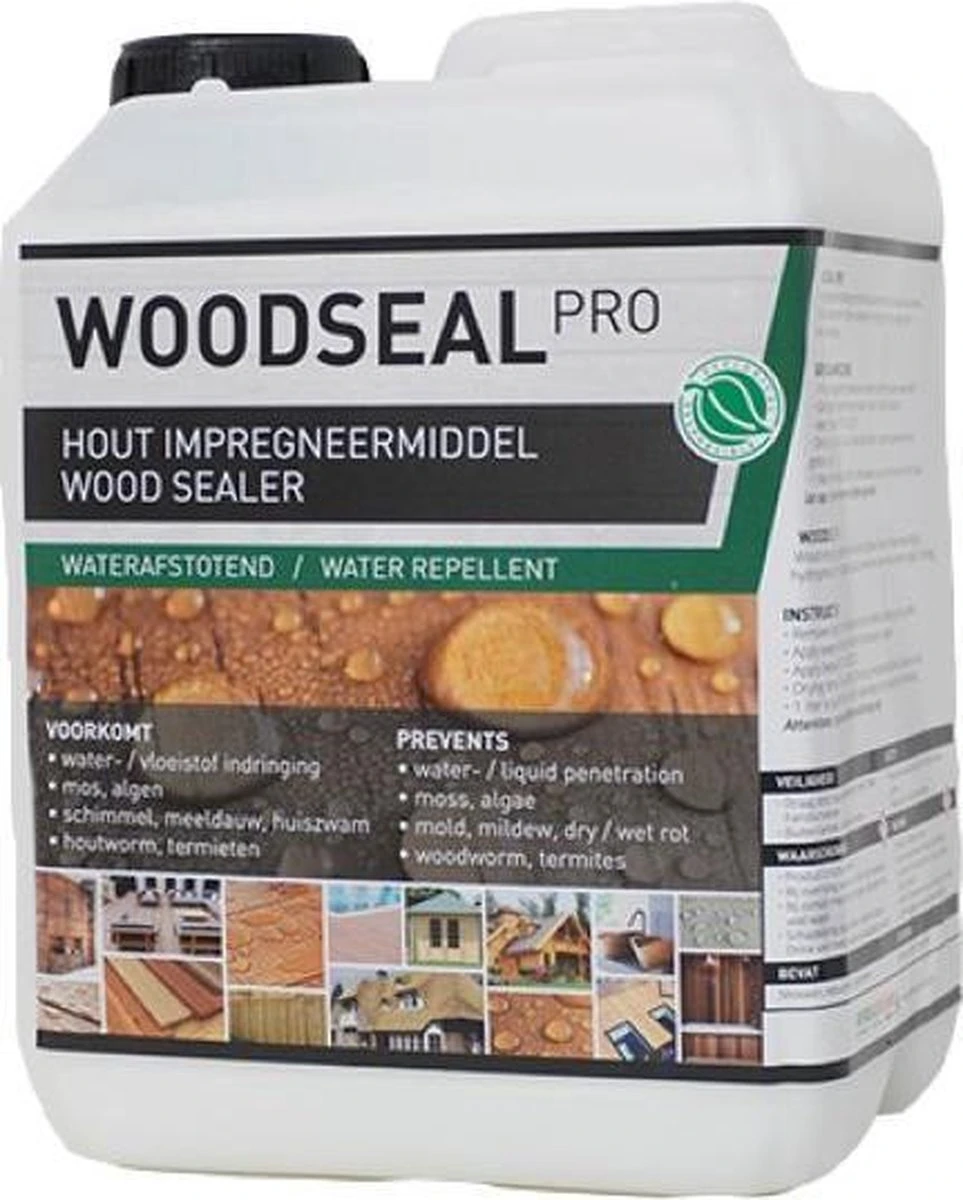 Woodseal Pro - Imprégnation Du Bois | Imperméabilisation Du Bois | Traiter Le Bois - 2,5 Litres 1 Woodseal Pro - Imprégnation Du Bois | Imperméabilisation Du Bois | Traiter Le Bois - 2,5 Litres