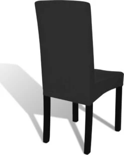 VidaLife Housses De Housses De Siège 4 Pcs Stretch Droite Noir 9 VidaLife Housses De Housses De Siège 4 Pcs Stretch Droite Noir -Jardin Meubles Magasin 964x1200 5