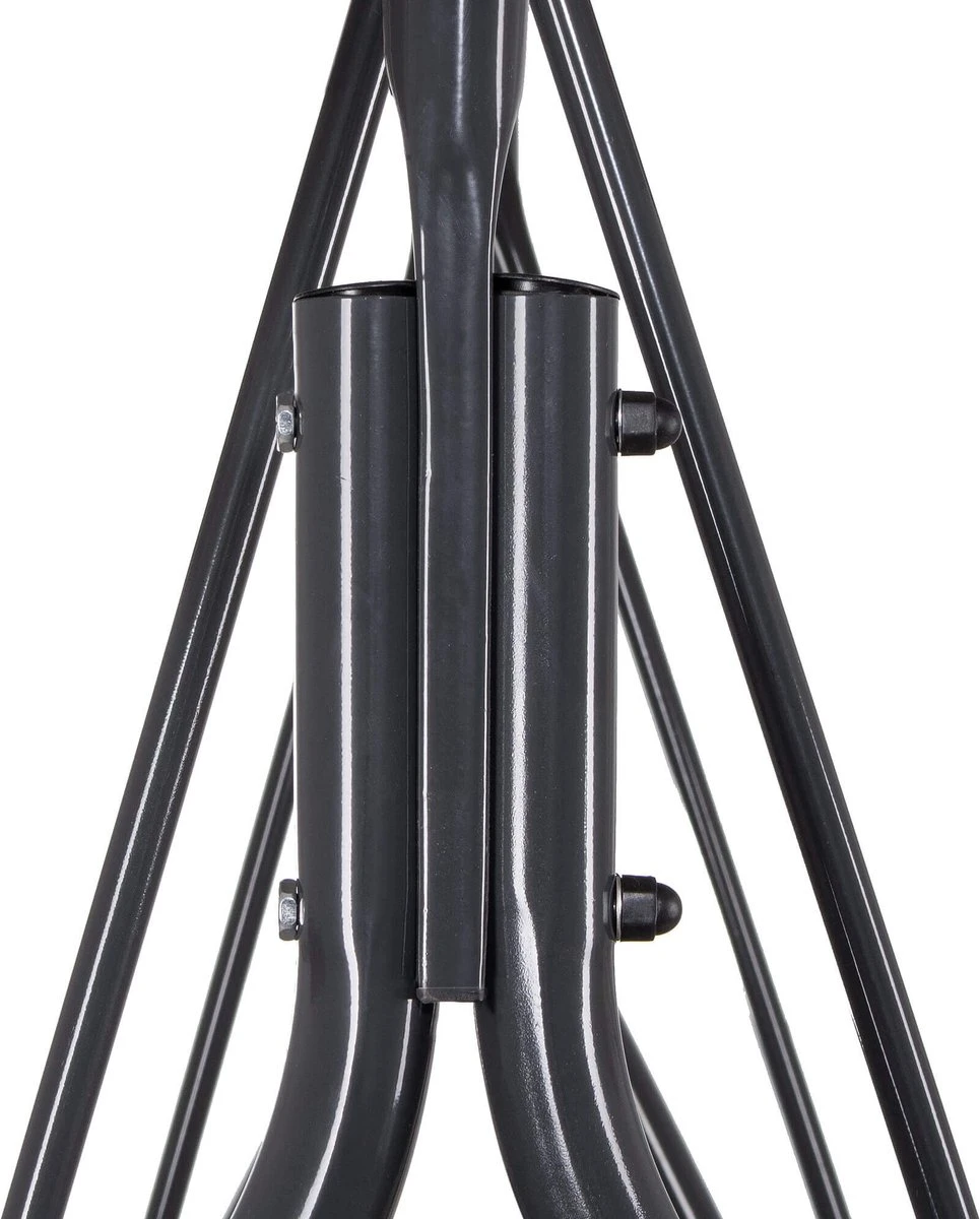 Banc De Balançoire Springos | Luna-Balançoire | 3 Places | Imperméable à L'eau | Comprend 2 Coussins | Auvent Réglable | 170 X 110 X 150 Cm | Gris 19 Banc De Balançoire Springos | Luna-Balançoire | 3 Places | Imperméable à L'eau | Comprend 2 Coussins | Auvent Réglable | 170 X 110 X 150 Cm | Gris – Image 19