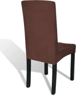 VidaLife Housses De Housses De Siège 4 Pcs Stretch Droite Marron -Jardin Meubles Magasin 965x1200 2