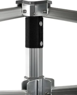 Tente De Fête Easy Up - Tente Pliante Professionnelle - 3x6 GO-UP50 Aluminium Blanc Comprend Un Sac De Transport Gratuit Sur Roues Et Un Ensemble D'arrimage Avec Piquets -Jardin Meubles Magasin 982x1200 3