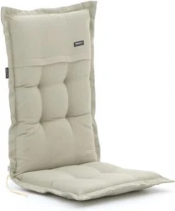 Madison Coussin De Chaise De Jardin Dossier Haut 50x123 Cm Tissé Bleu Ciel