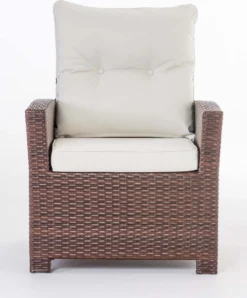 Chaise De Jardin Deluxe - Résistant Aux Intempéries - Aspect Chaise Longue - Osier - Marron - Lot De 1 Chaises De Jardin 9 Chaise De Jardin Deluxe - Résistant Aux Intempéries - Aspect Chaise Longue - Osier - Marron - Lot De 1 Chaises De Jardin -Jardin Meubles Magasin 996x1200 1