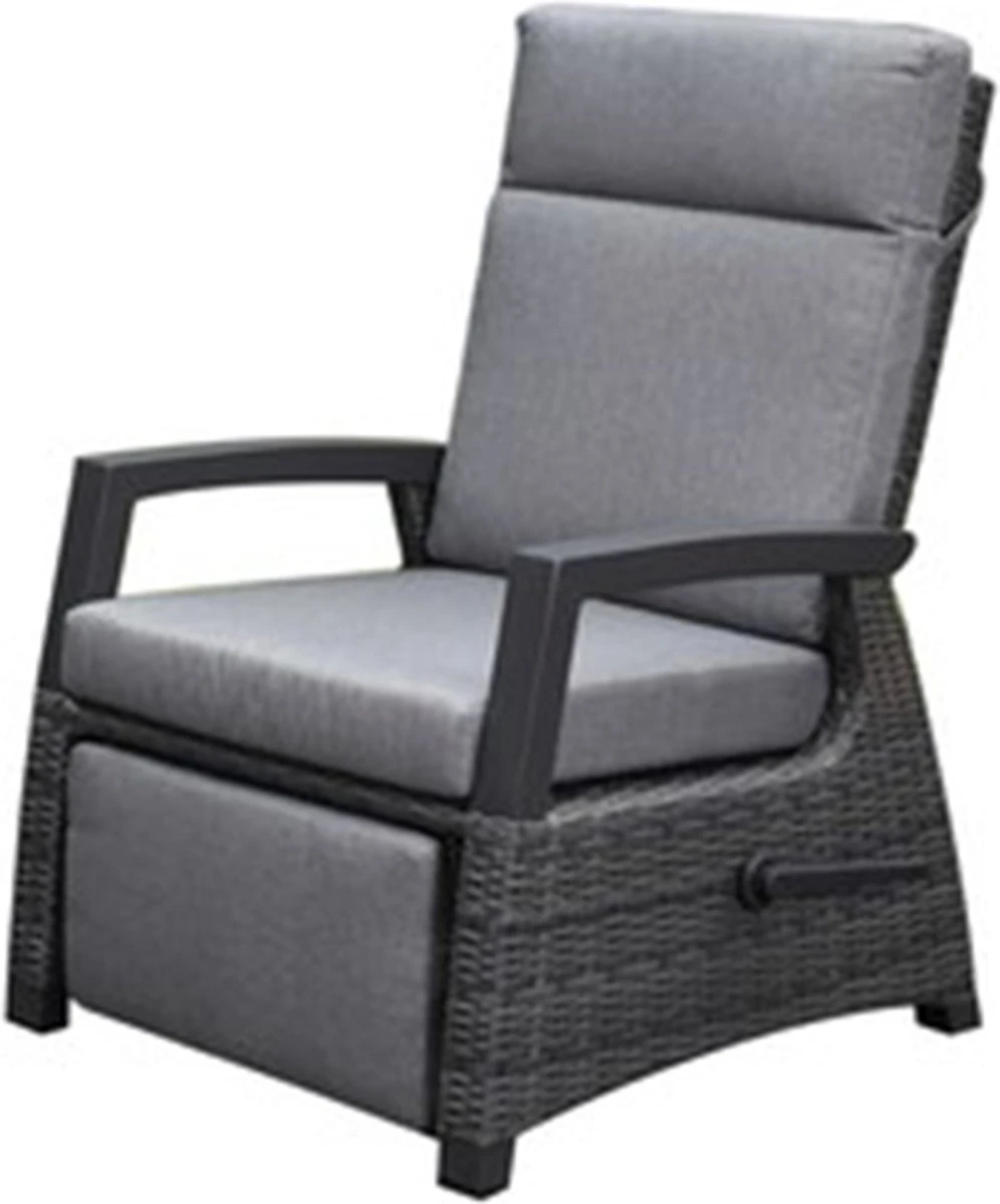 Dallas Chaise Canapé Salle à Manger Ensemble De Salon Réglable 6 Pièces Table Réglable Anthracite 6 Dallas Chaise Canapé Salle à Manger Ensemble De Salon Réglable 6 Pièces Table Réglable Anthracite – Image 6